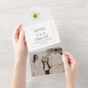 Cartes de Noël Joyeuses et Lumineuses