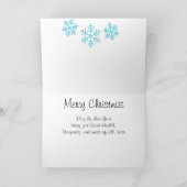 Cartes de Noël Lyme Disease Awareness (Intérieur)