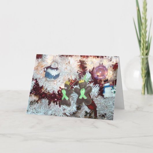 Cartes de Noël Lyme Disease Awareness (Devant)