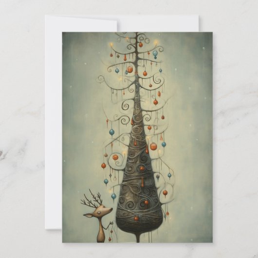 Cartes de Noël mignonnes - Dessiner des cartes de (Devant)