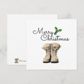 Cartes de Noël militaires (Devant / Derrière)