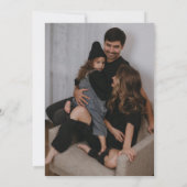 Cartes de Noël minimalistes (Dos)