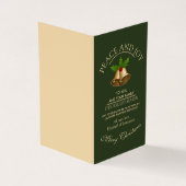 Cartes de Noël Mistletoe Bells (Extérieur)