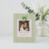 Cartes de Noël Moderne Boho Decorées pour les Fête (Debout devant)