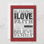 Cartes de Noël modernes (Devant)