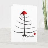 Cartes de Noël moyennes des personnes moyennes (Dos)