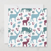 Cartes de Noël neigeuses - personnalisables (Devant)