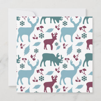 Cartes de Noël neigeuses - personnalisables