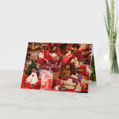 Cartes de Noël Père Noël en Noël (Devant)