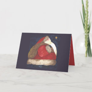 Cartes de Noël Père Noël Old World 2024