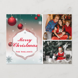 Cartes de Noël personnalisées, Fêtes Photo Personn