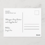 Cartes de Noël personnalisées KiniArt Havanese (Dos)