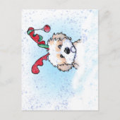 Cartes de Noël personnalisées KiniArt Havanese (Devant)