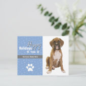 Cartes de Noël Pet Business (Debout devant)