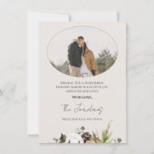 Cartes de Noël Photo Holiday (Dos)