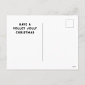 Cartes de Noël Pickleball Couple (Dos)