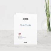 Cartes de Noël - Plainer Reindeer (Dos)