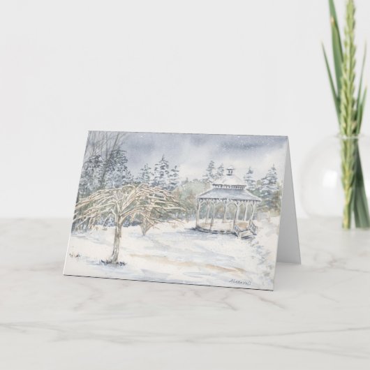 Cartes de Noël pliées (Devant)