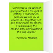 Cartes de Noël pour chaux-chandelles noires (Intérieur (Gauche))