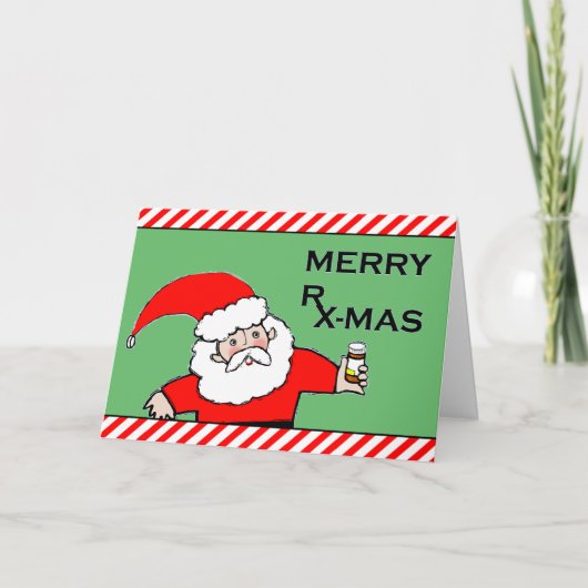 Cartes de Noël pour Humours de santé (Devant)