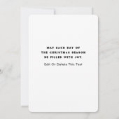 Cartes de Noël pour petits enfants (Dos)