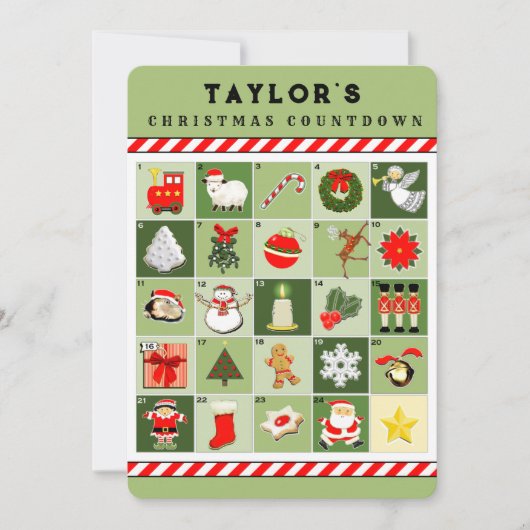 Cartes de Noël pour petits enfants (Devant)