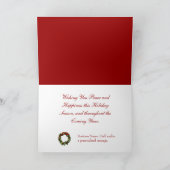 Cartes de Noël professionnelles imprimées Red Spar (Intérieur)