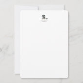 Cartes de Noël-Pups avec arbre (Dos)