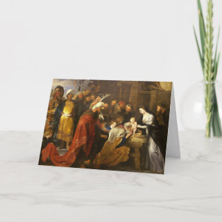 Cartes de Noël religieuses | Adoration des rois 4