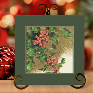 Cartes de Noël rétro du Père Noël vintage