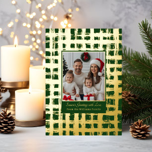 Cartes de Noël Rustique Foil Modèles 2 Photos