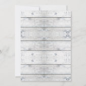 Cartes de Noël rustiques (Dos)