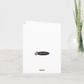 Cartes de Noël rustiques de pot de maçon de (Dos)