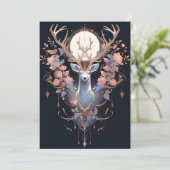 Cartes de Noël sombres Abstraites (Debout devant)