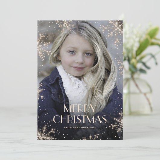 Cartes de Noël Sparkour Red Buffalo (Debout devant)