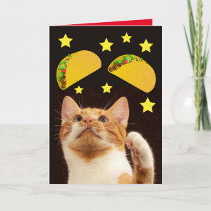 CARTES DE NOËL TACO SPACE