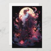 Cartes de Noël uniques - Cartes de Noël Père Noël (Devant / Derrière)