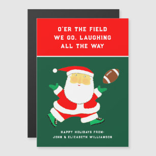 Cartes de Noël uniques pour la fête de football