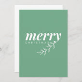 Cartes de Noël vides (Devant / Derrière)