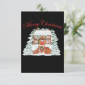 Cartes de Noël vides (Debout devant)