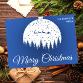 Cartes de Noël Vintage élégantes