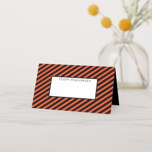 Cartes de nom de Halloween (Devant)