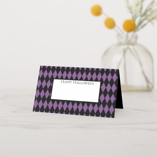 Cartes de nom de Halloween (Devant)