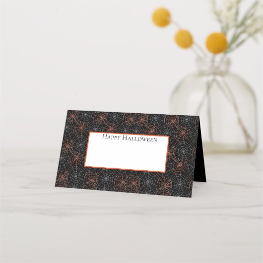 Cartes de nom de Halloween (Devant)