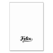 Cartes de nom de lieu avec écriture Bold Brush X S (Par défaut)