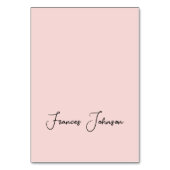 Cartes de nom de signature Modern Blush (Par défaut)