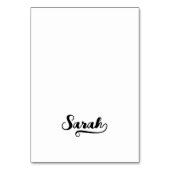 Cartes de nom et de lieu avec script Bold Brush H (Par défaut)