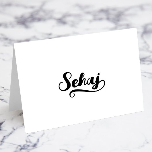 Cartes de nom et de lieu avec script Brush J Swash