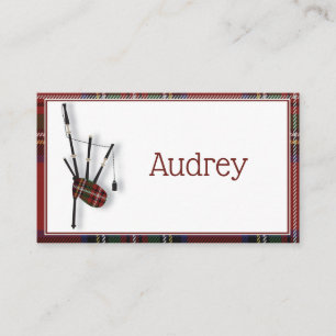 Cartes de nom Robbie Burns