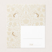 Cartes de Noms Table de Mariage (Outside Unfolded)